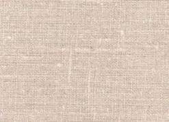 Tischleuchte aus Baumstamm mit Flachsstoff-Lampenschirm