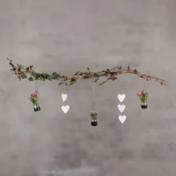 Weihnachtsgirlande | Birne | Sandgestrahlt | 120 cm