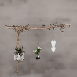 Weihnachtsgirlande | Birne | Sandgestrahlt | 80 cm